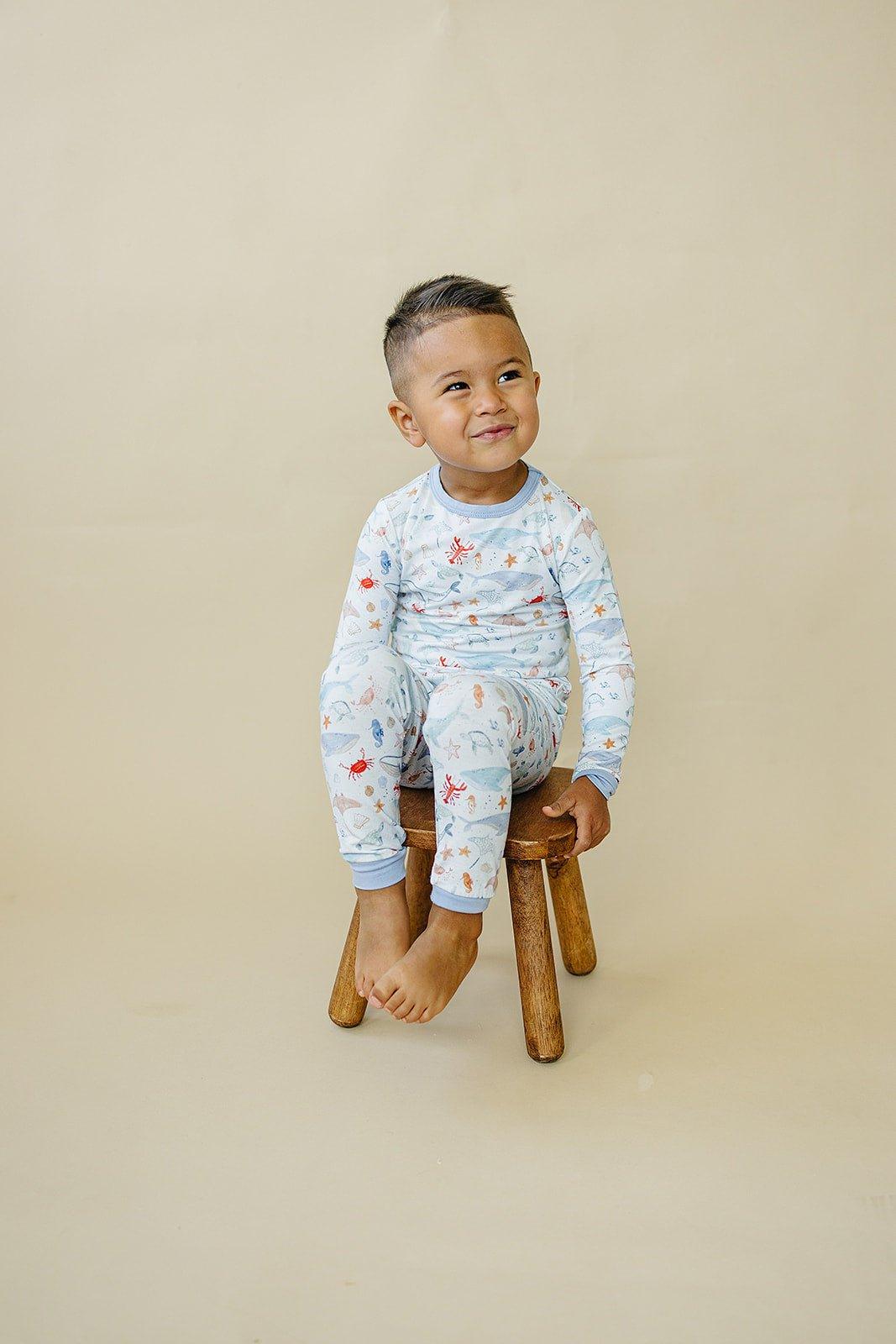 Coastal Cutie 2pc Modal Pajamas by Little Joy Co., product view 5