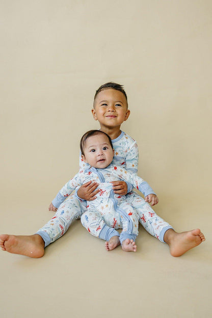 Coastal Cutie 2pc Modal Pajamas by Little Joy Co., product view 7