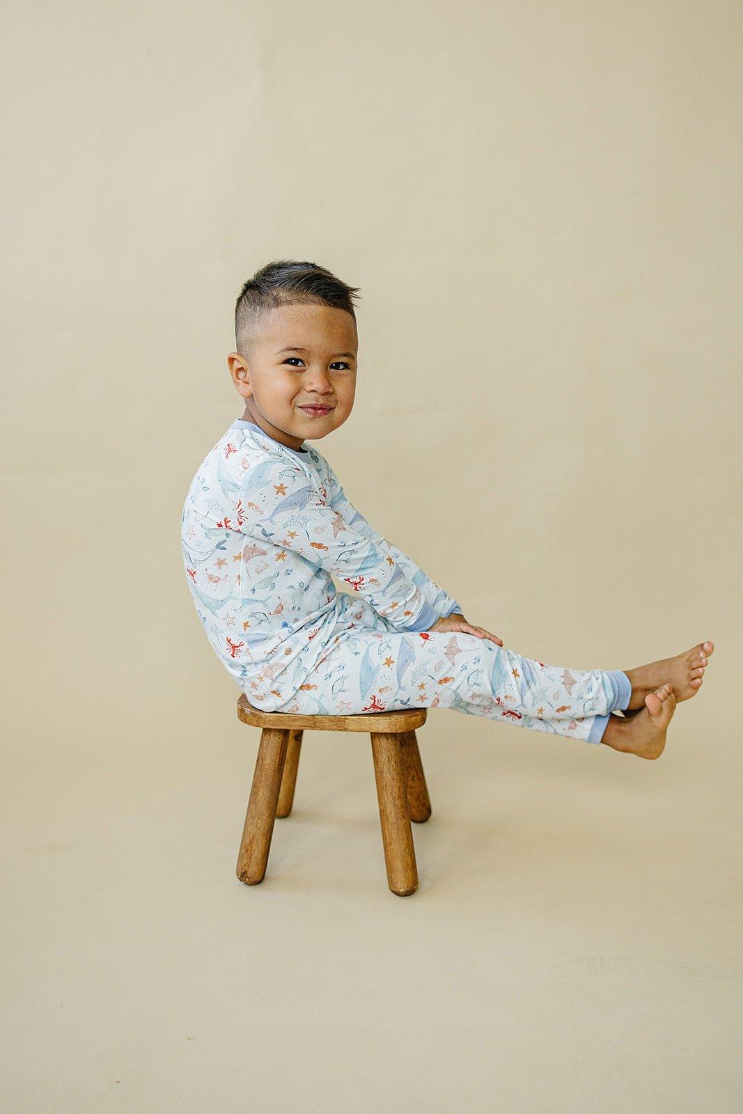 Coastal Cutie 2pc Modal Pajamas by Little Joy Co., product view 6