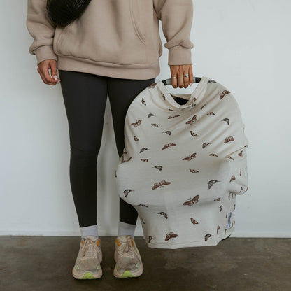 Multi-use Cover, Butterfly by Parker Baby Co., product view 2