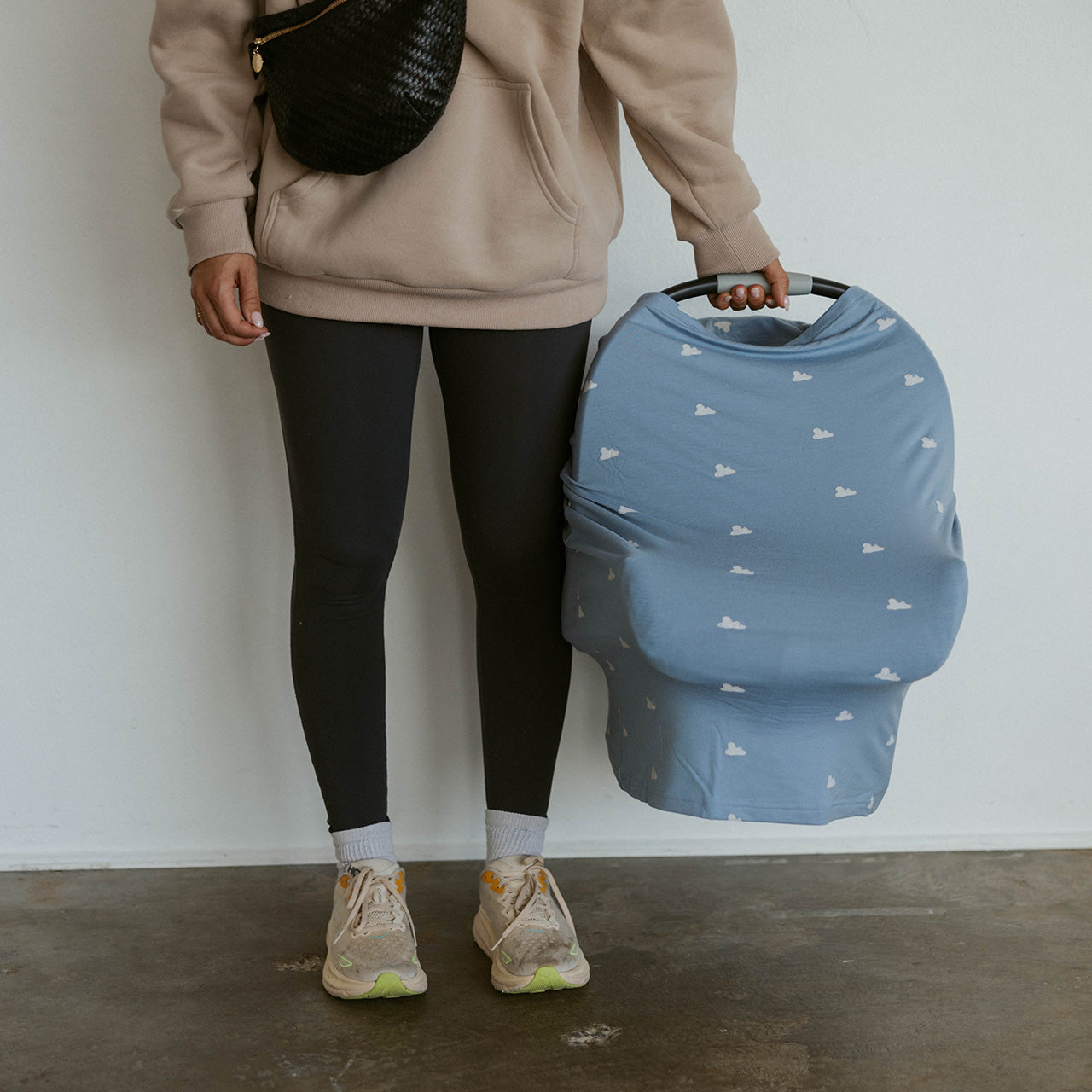 Multi-use Cover, Cloud by Parker Baby Co., product view 2