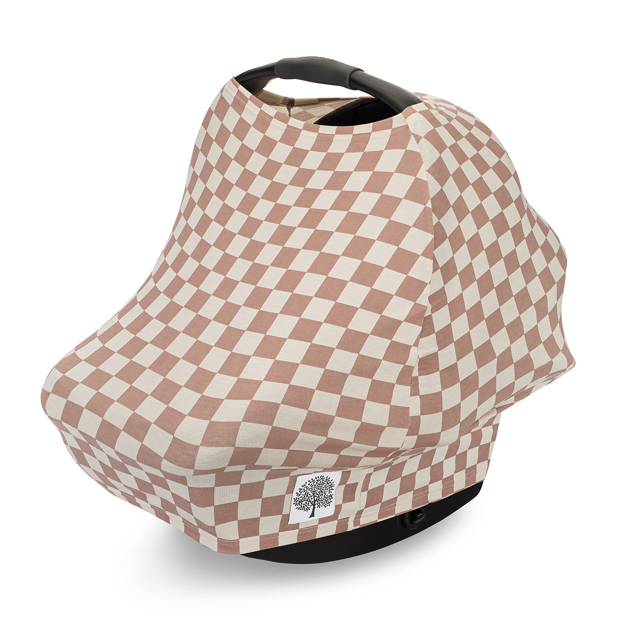 Multi-use Cover, Rosewood Checker by Parker Baby Co.