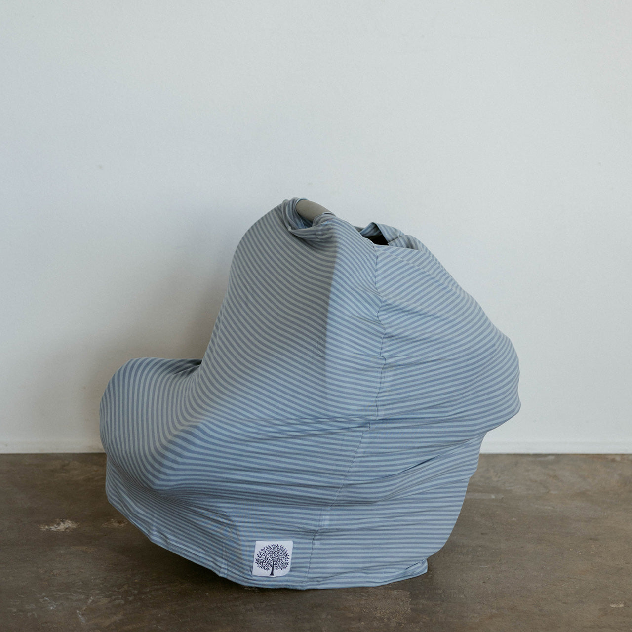 Multi-use Cover, Stormy Blue Stripe by Parker Baby Co., product view 9