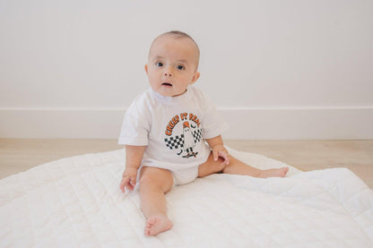 Creep It Real Organic Cotton T-Shirt Romper by Little Joy Co., product view 7