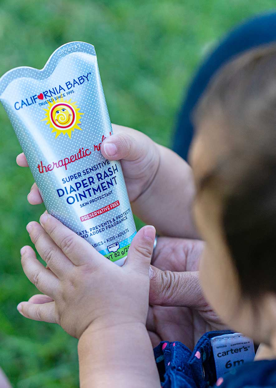 (No Fragrance) Super Sensitive™ Diaper Rash Ointment by California Baby, product view 4