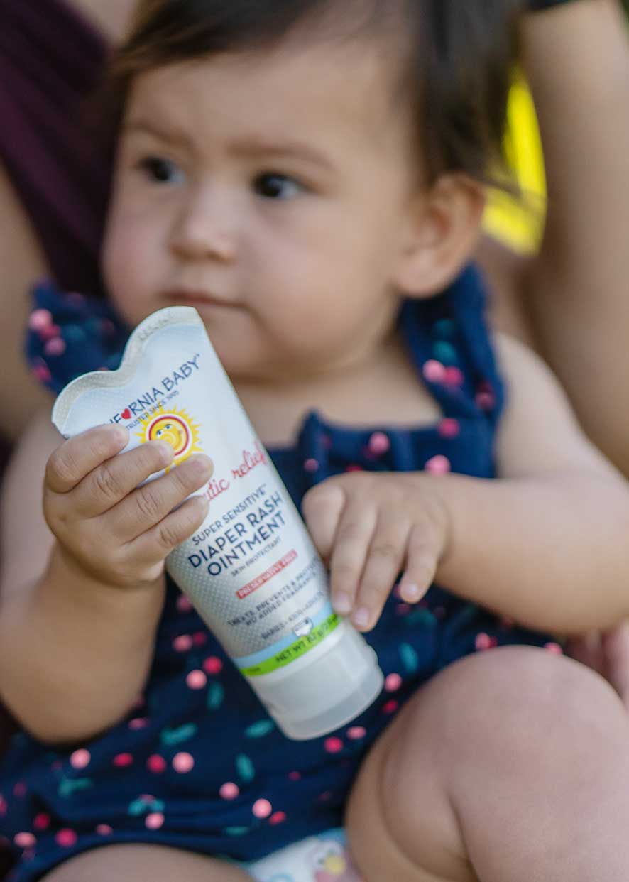 (No Fragrance) Super Sensitive™ Diaper Rash Ointment by California Baby, product view 5