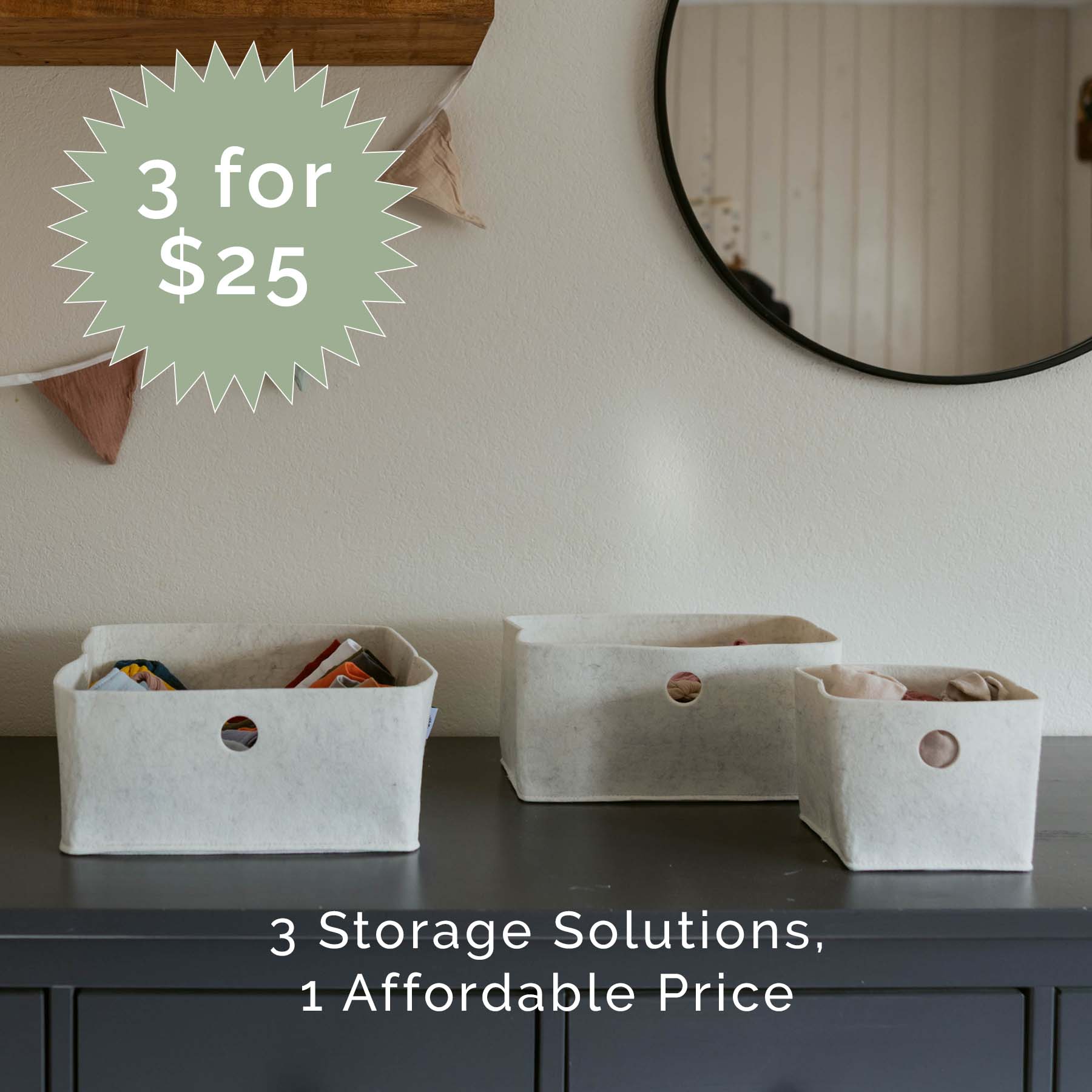 Felt Drawer Organizers by Parker Baby Co., product view 14