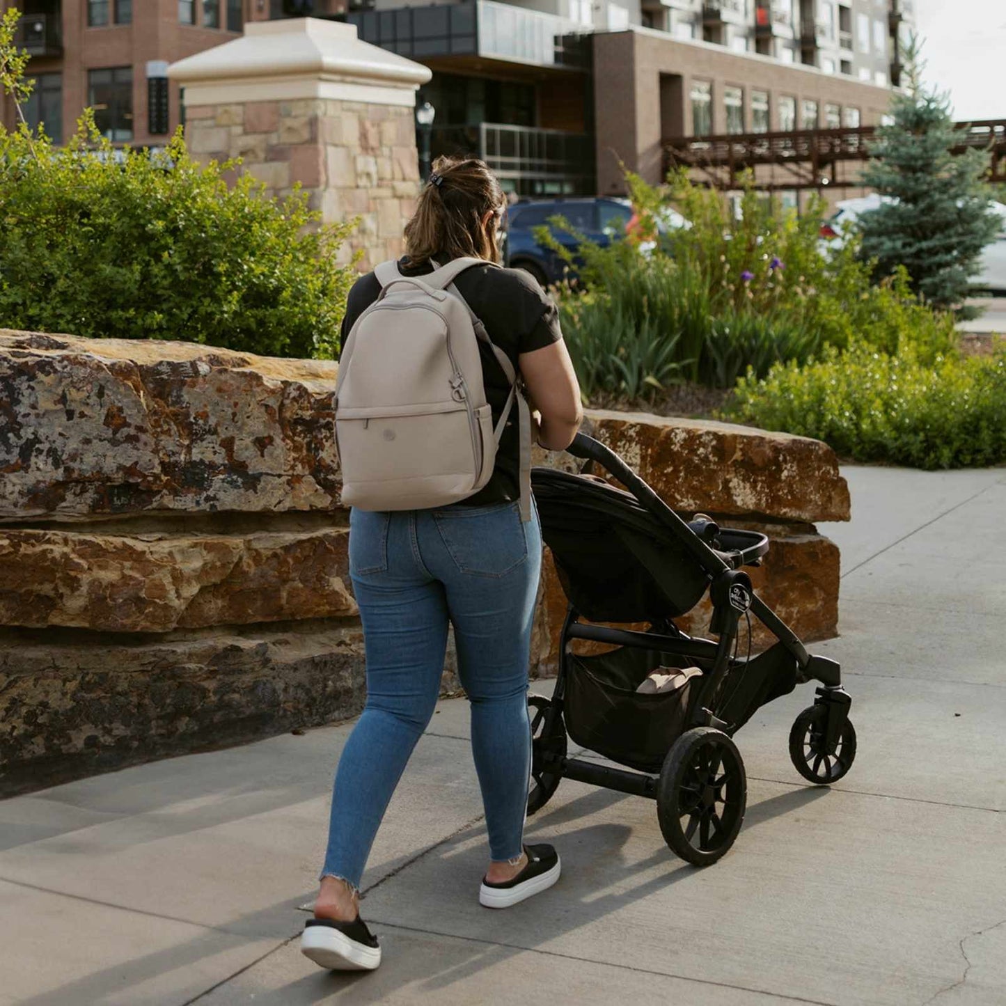 Drift Neoprene Diaper Backpack by Parker Baby Co., product view 19