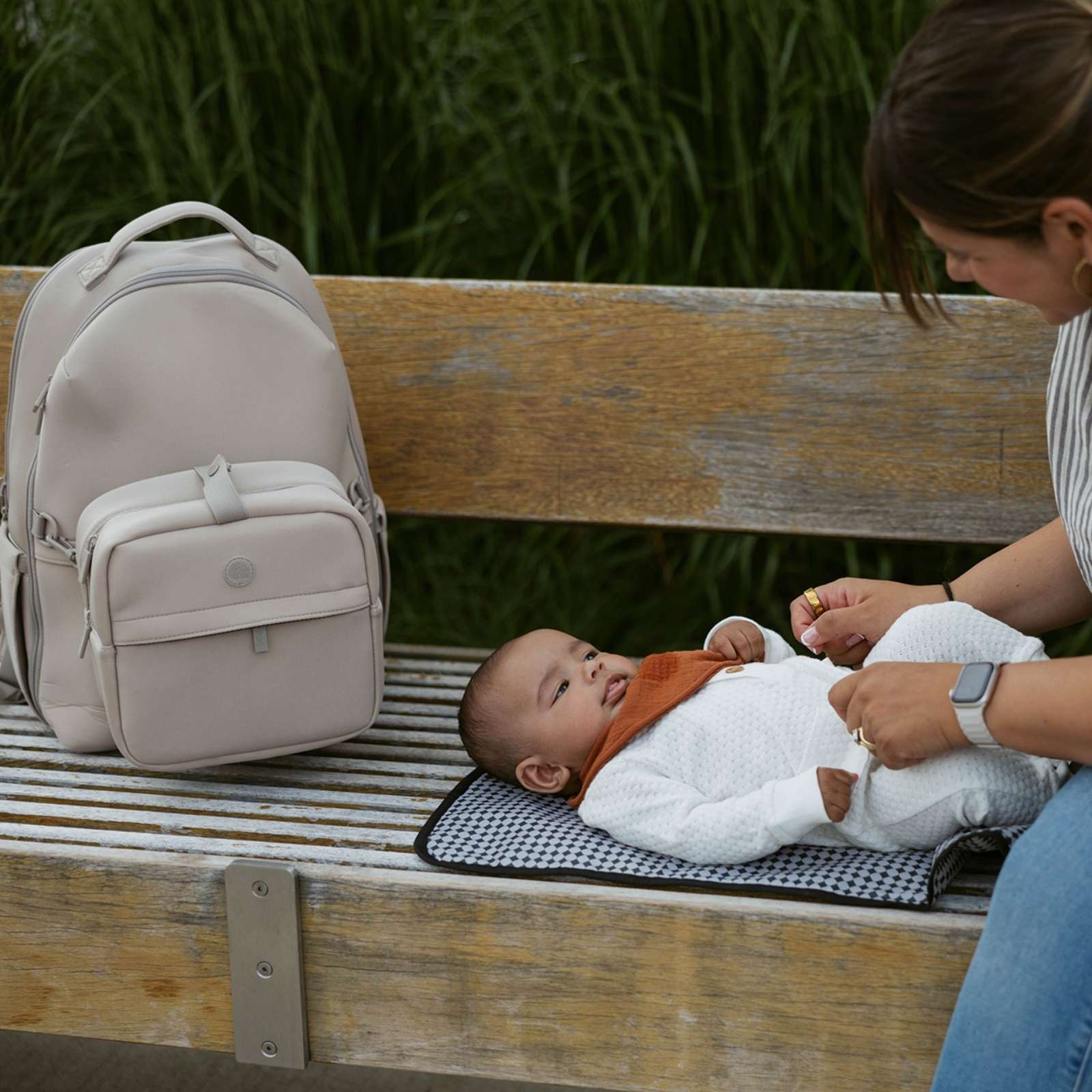 Drift Neoprene Diaper Backpack by Parker Baby Co., product view 12