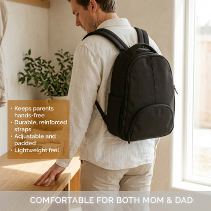 Parker Baby Co. Drift Lite Neoprene Diaper Backpack