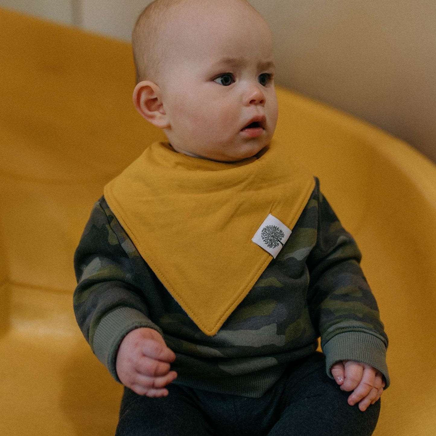Dune Bandana Bib Set (8 pack) by Parker Baby Co., product view 2