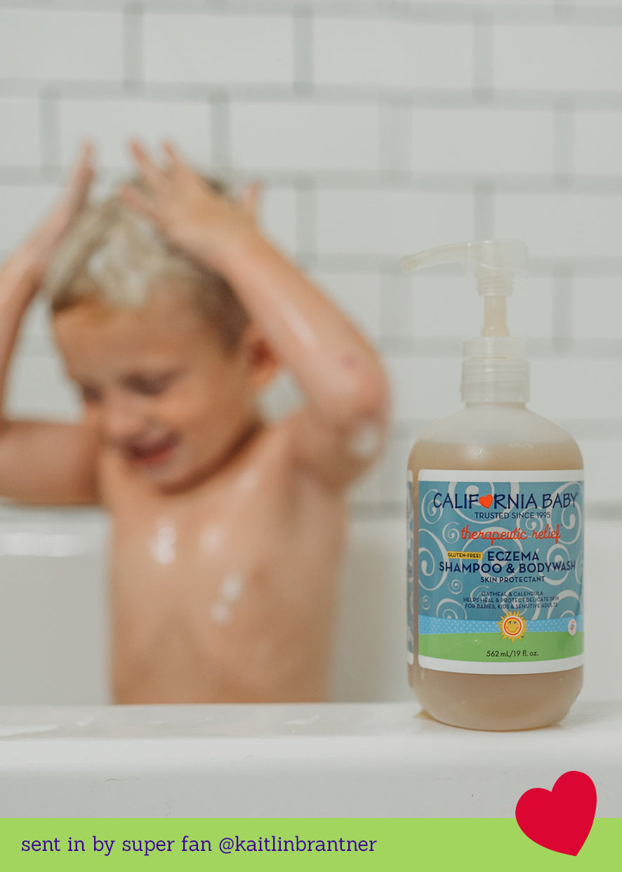 Eczema Cream + Wash Bundle by California Baby, product view 4