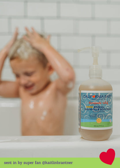 Eczema Cream + Wash Bundle by California Baby, product view 4