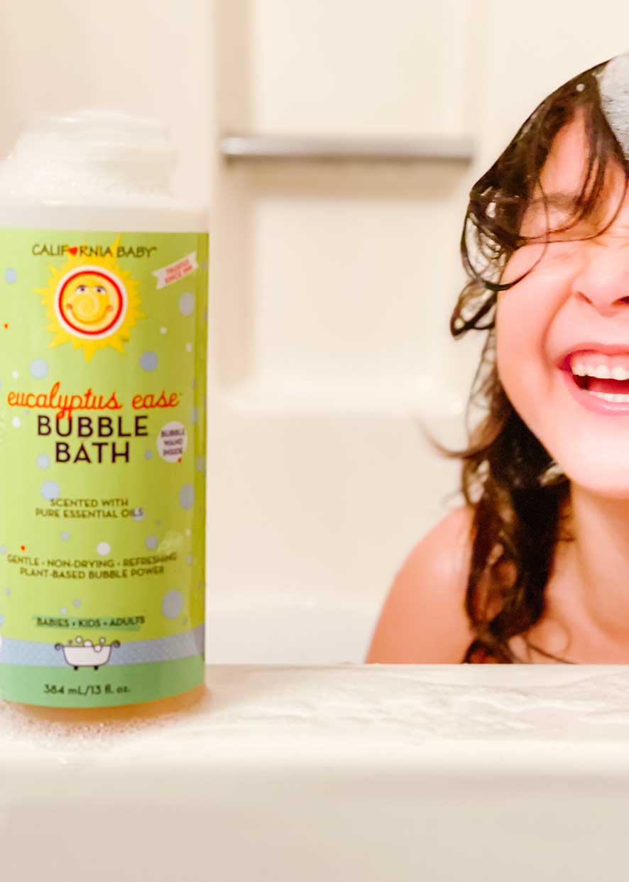 Eucalyptus Ease™ Bubble Bath by California Baby, product view 5