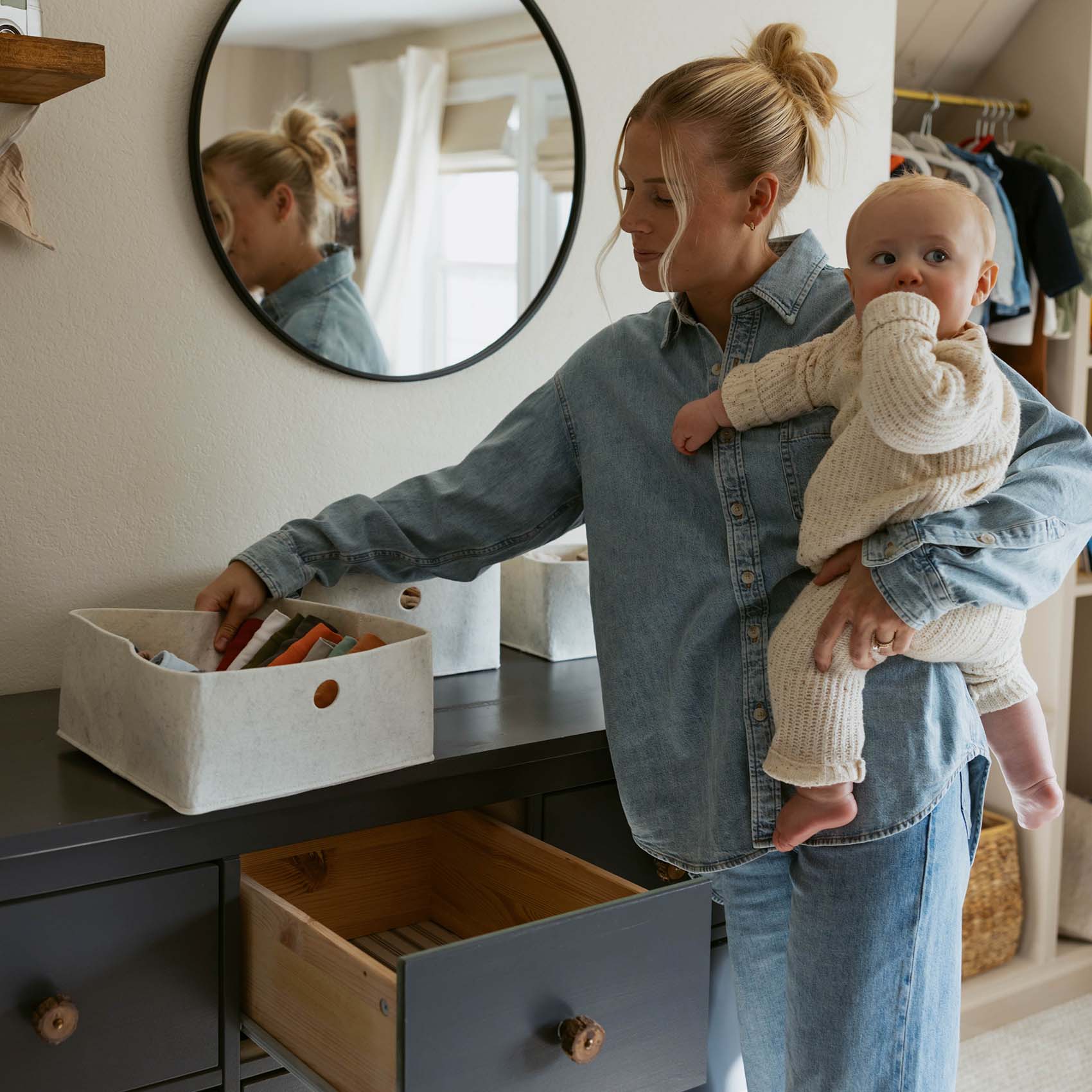 Felt Drawer Organizers by Parker Baby Co., product view 2