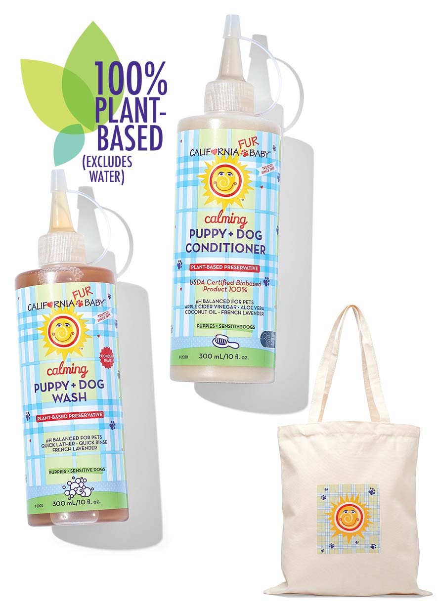Calming™ Puppy + Dog Wash & Conditioner Set by California Baby