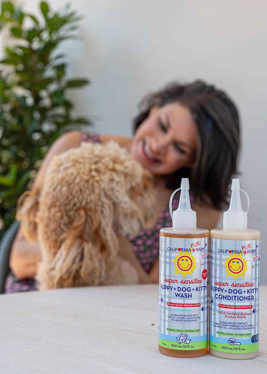 (No Fragrance) Super Sensitive™ Puppy + Dog + Kitty Wash by California Baby, product view 4