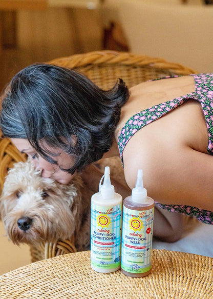 Calming™ Puppy + Dog Wash & Conditioner Set by California Baby, product view 4