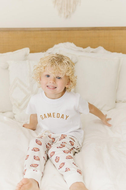 Gameday Organic Cotton Graphic Tee - more colors by Little Joy Co., product view 6