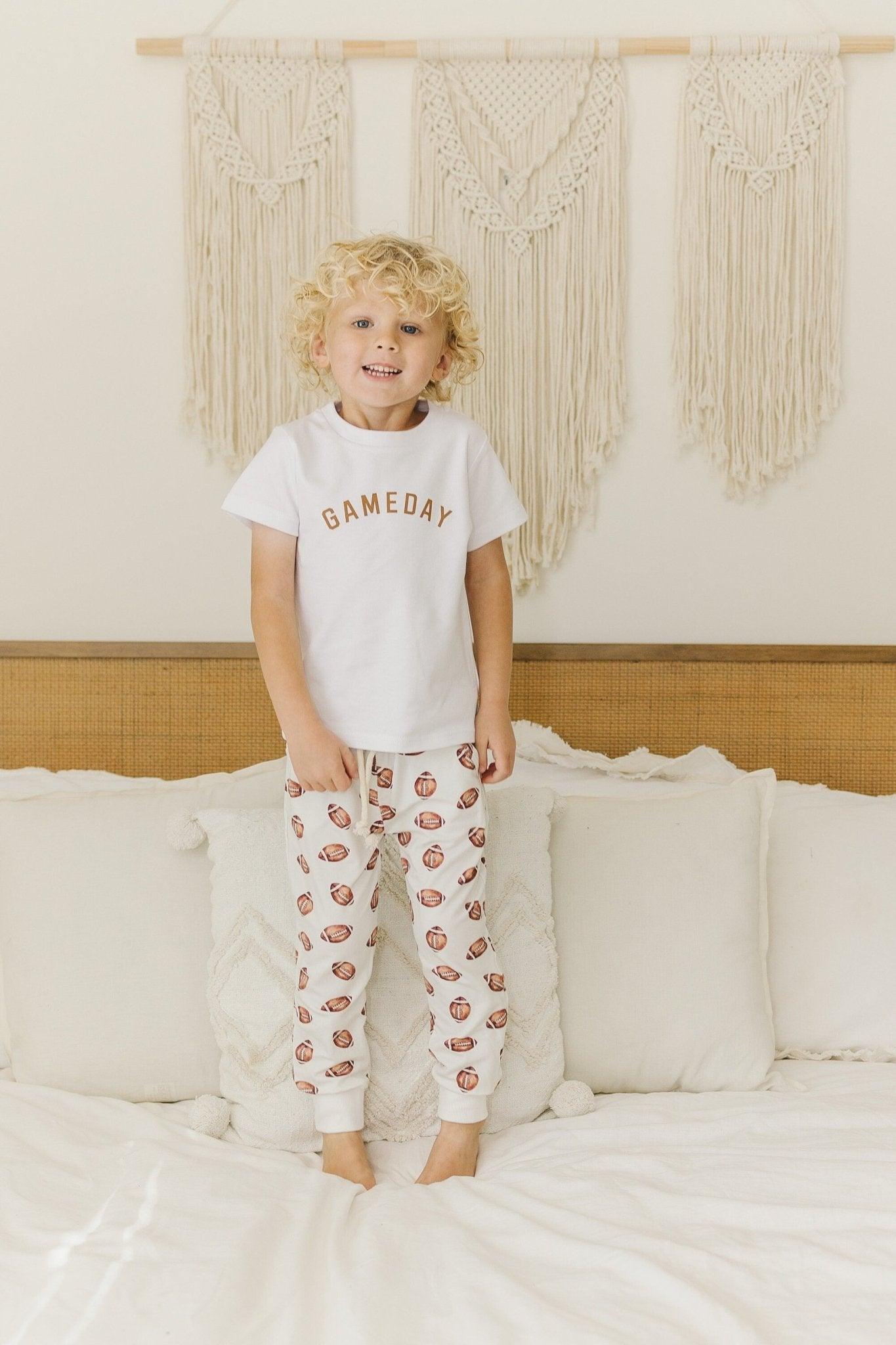 Gameday Organic Cotton Graphic Tee - more colors by Little Joy Co., product view 4