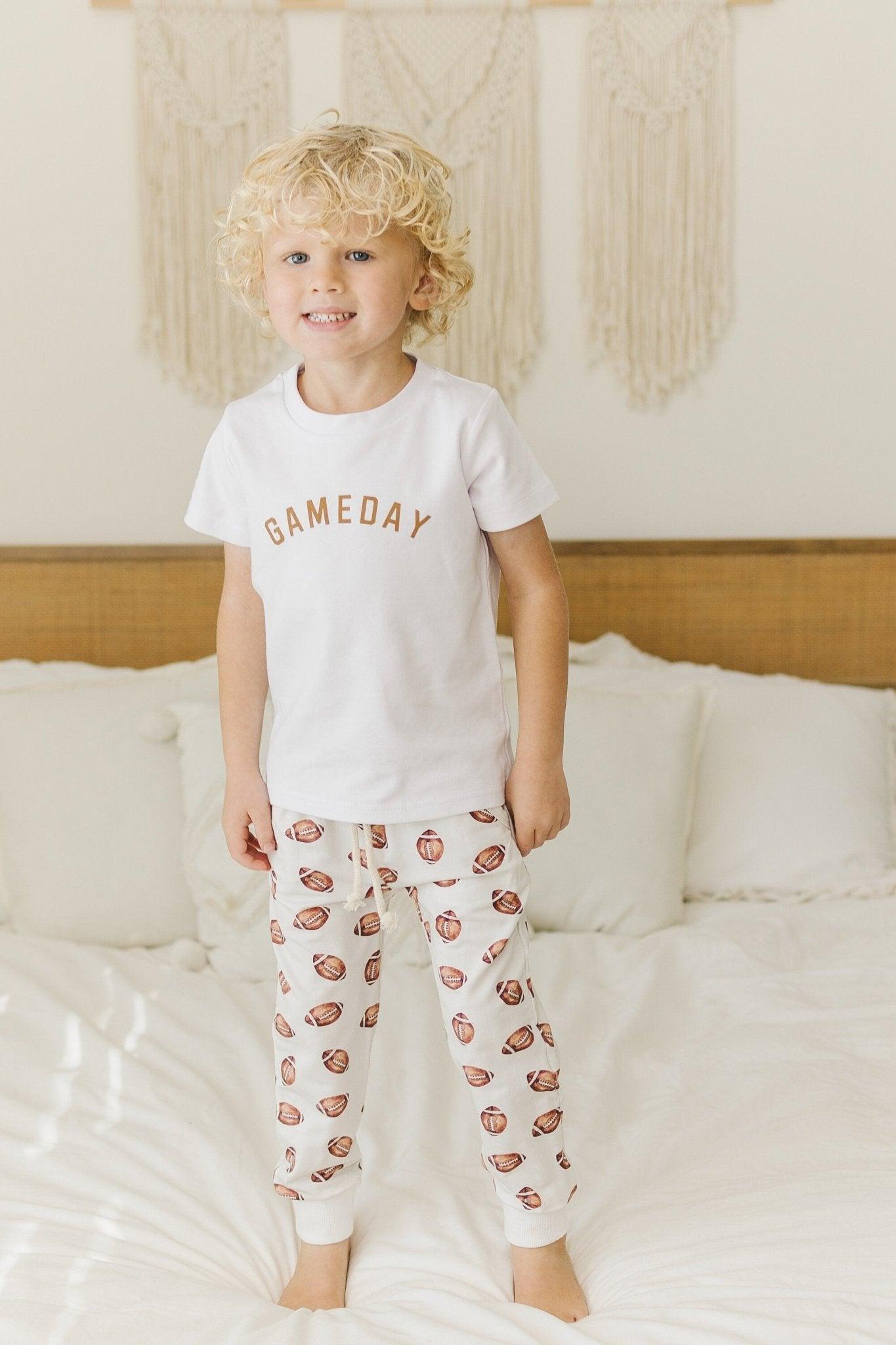 Gameday Organic Cotton Graphic Tee - more colors by Little Joy Co., product view 5