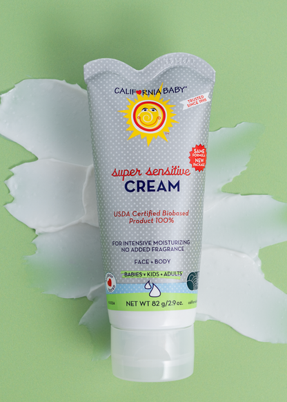 (No Fragrance) Super Sensitive™ Cream by California Baby, product view 3