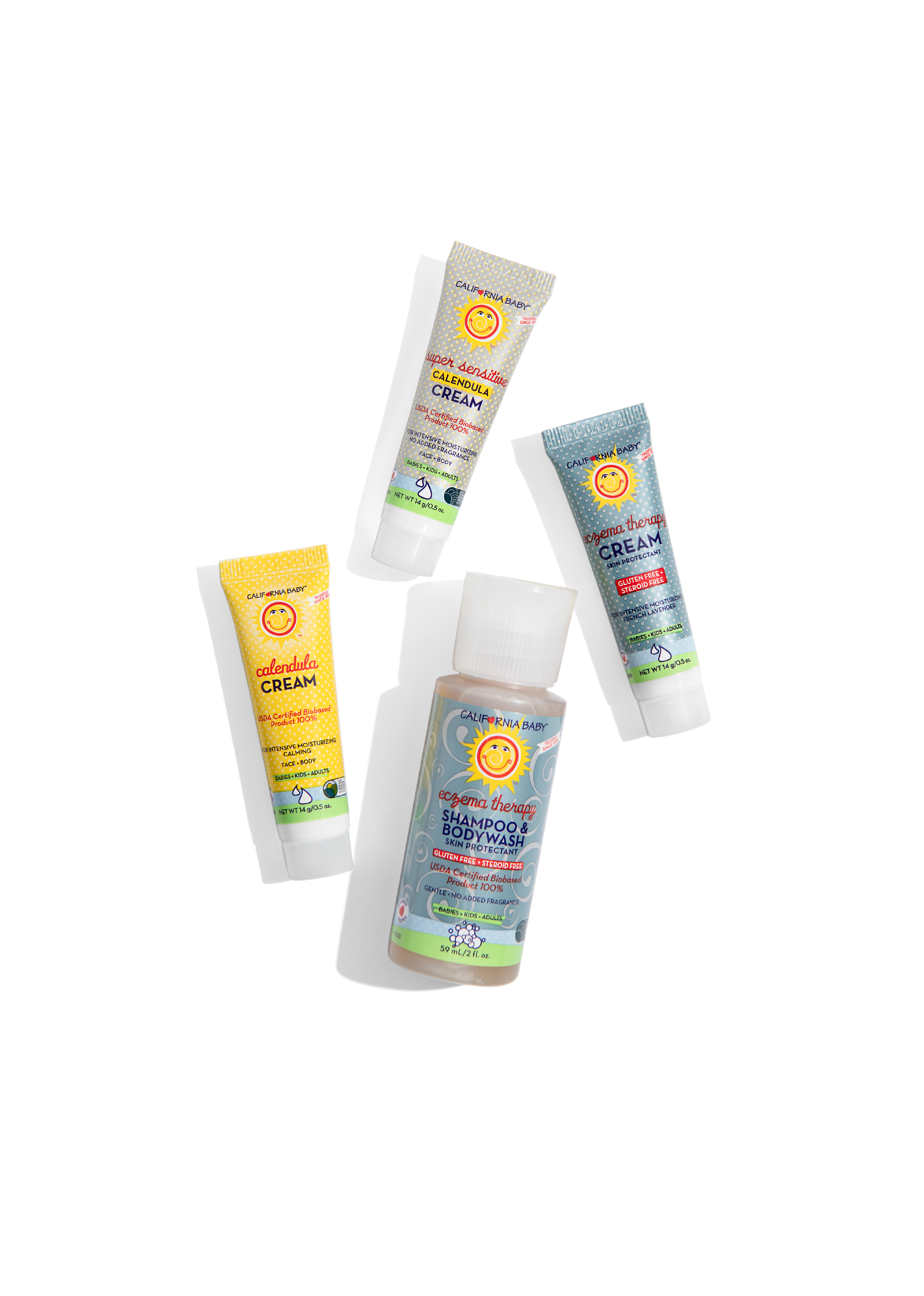 Eczema Relief Sample Pack by California Baby, product view 2