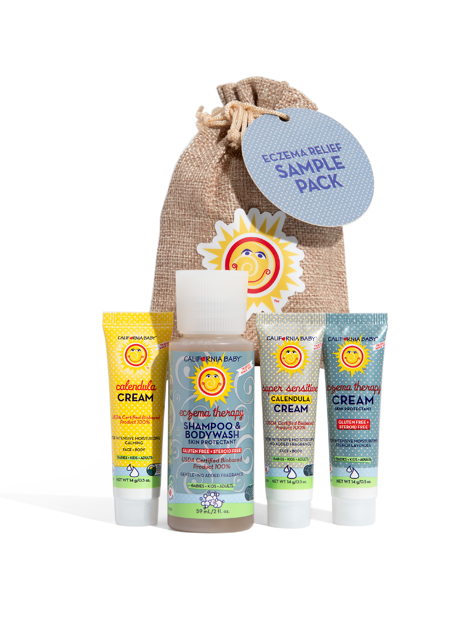 Eczema Relief Sample Pack by California Baby