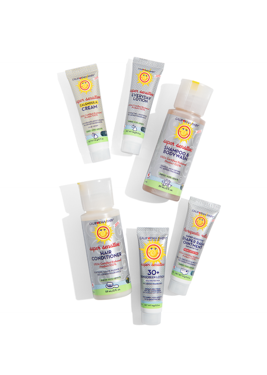 (No Fragrance) Super Sensitive™ Sample Pack by California Baby, product view 2