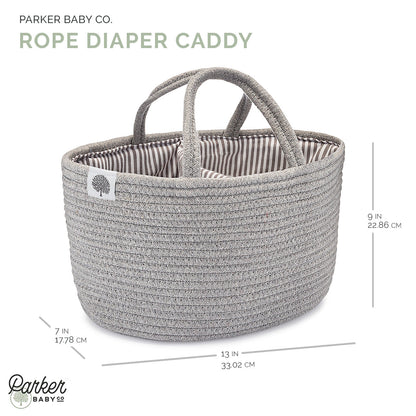 Rope Diaper Caddy by Parker Baby Co., product view 14
