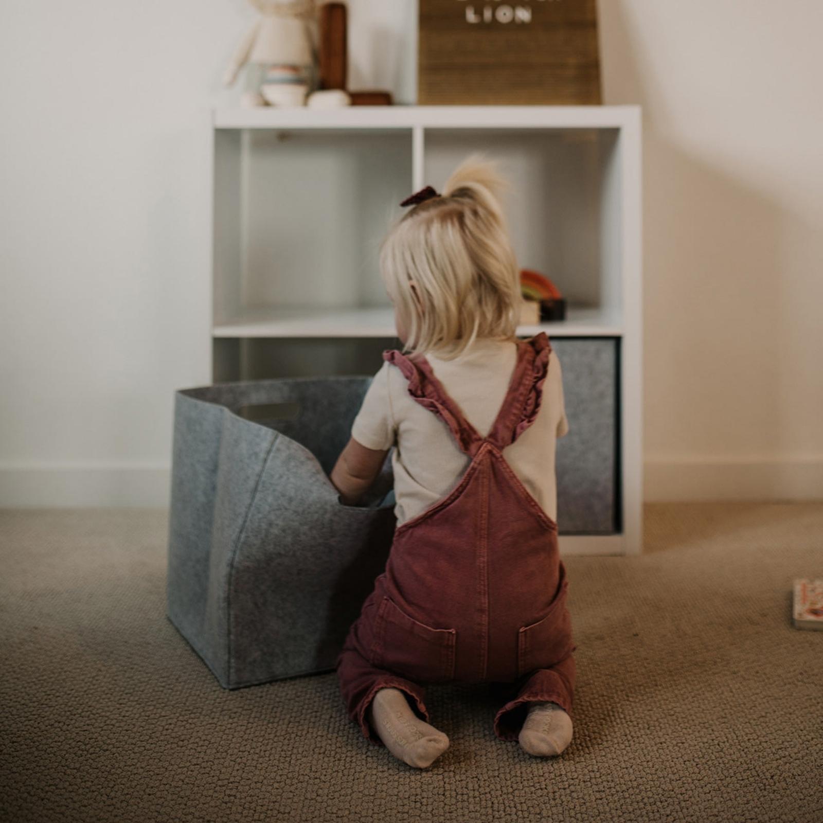 Felt Cube Storage by Parker Baby Co., product view 14