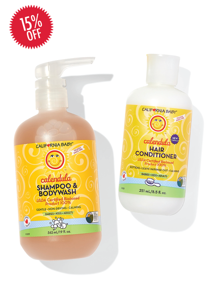 Calendula™ Shampoo + Conditioner Bundle by California Baby