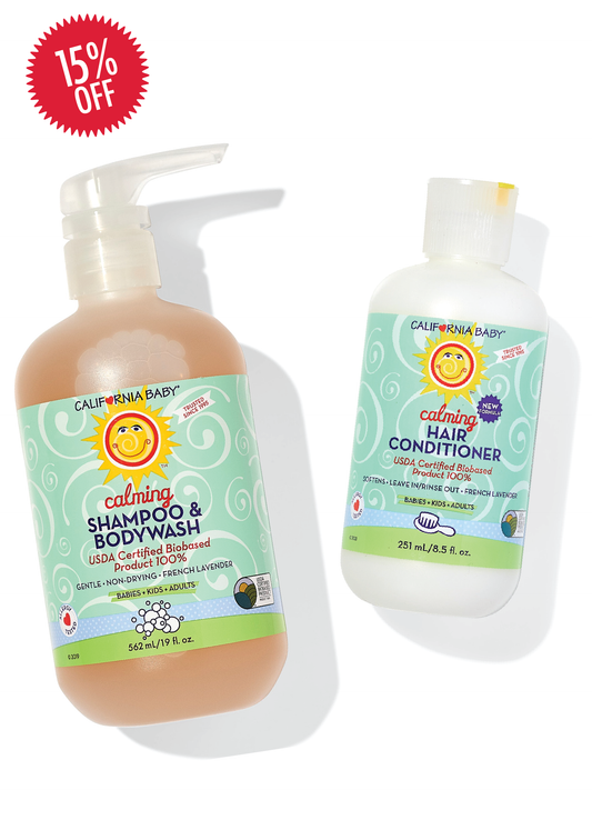 Calming™ Shampoo + Conditioner Bundle by California Baby