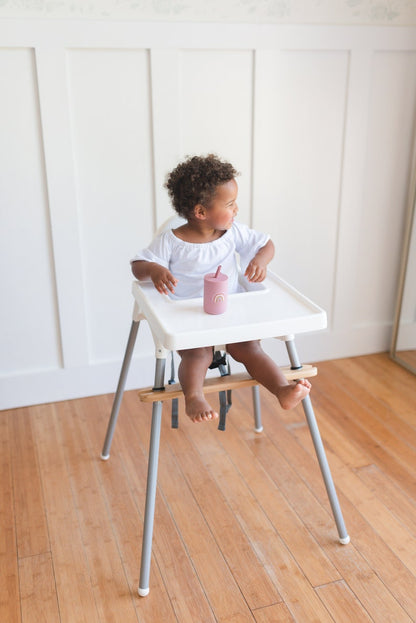 Silicone Straw Cup for Babies & Toddlers - 6oz Silicone Sippy Cup by Little Joy Co., product view 4
