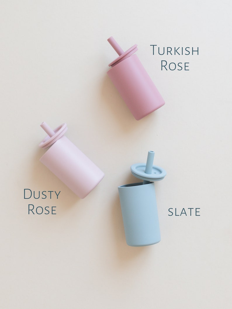 Silicone Straw Cup for Babies & Toddlers - more colors by Little Joy Co., product view 5