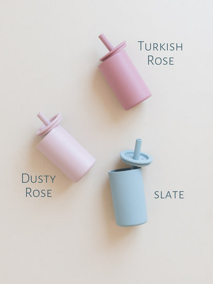 Silicone Straw Cup for Babies & Toddlers - more colors by Little Joy Co., product view 5