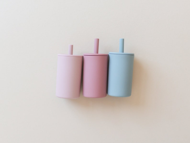 Silicone Straw Cup for Babies & Toddlers - more colors by Little Joy Co., product view 3
