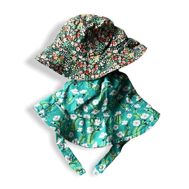 bucket hat in Organic Amour by UB2 | Urban Baby Bonnets