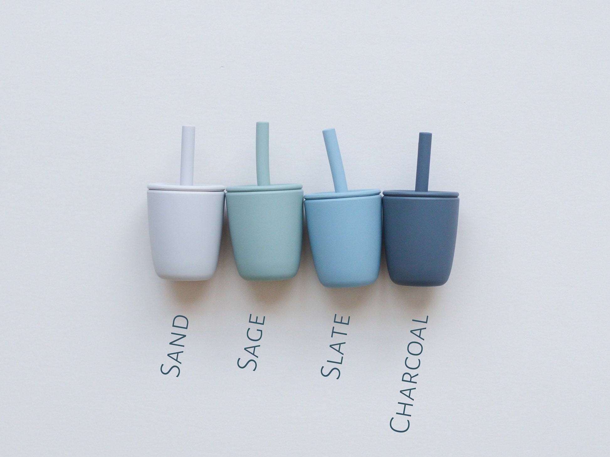 Mini Straw Cup - Silicone Straw Cup for Babies & Young Toddlers by Little Joy Co., product view 2