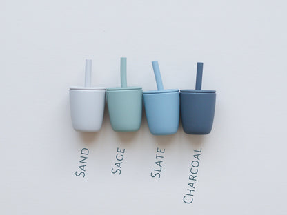 Mini Straw Cup - Silicone Straw Cup for Babies & Young Toddlers by Little Joy Co., product view 2