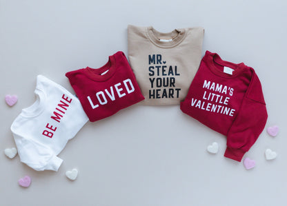 Loved Sweatshirt Romper - more colors by Little Joy Co., product view 15