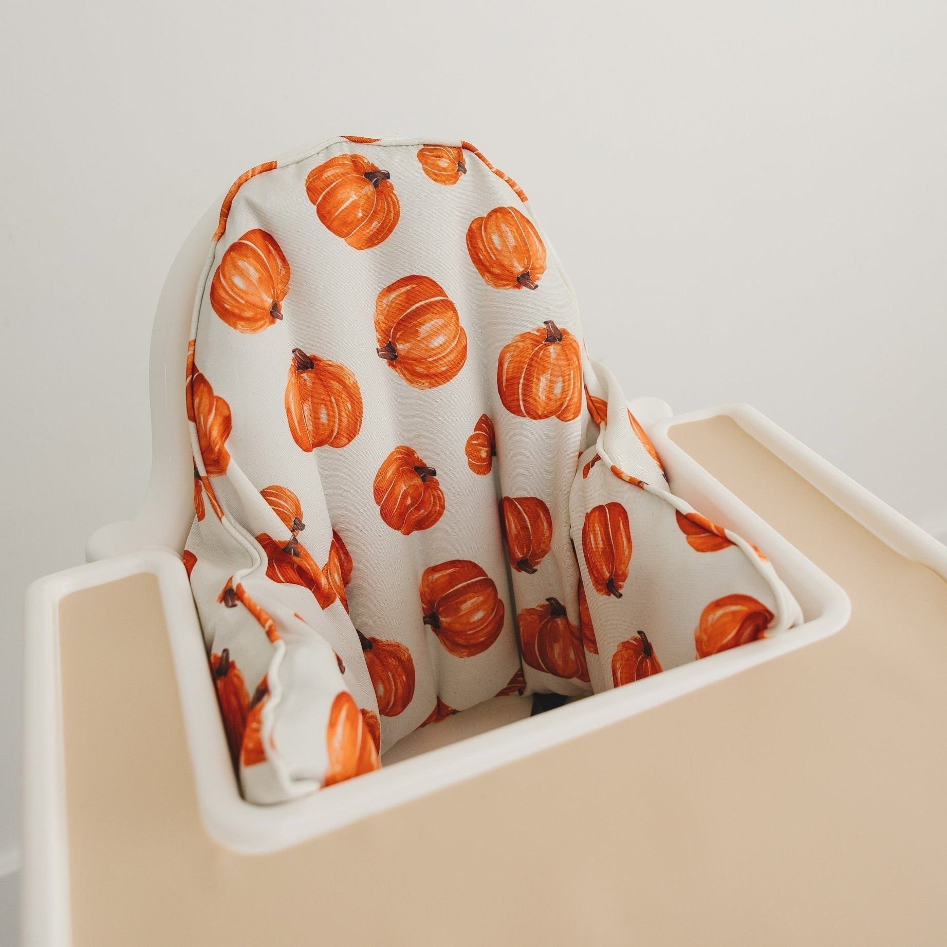 Pumpkin Print IKEA Antilop Cushion Cover by Little Joy Co., product view 2