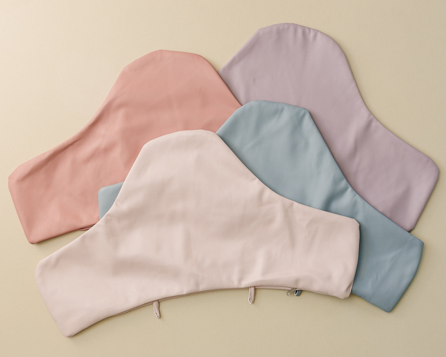 Pink Vegan Leather IKEA Antilop Cushion Cover by Little Joy Co., product view 3