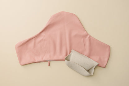 Pink Vegan Leather IKEA Antilop Cushion Cover by Little Joy Co., product view 2