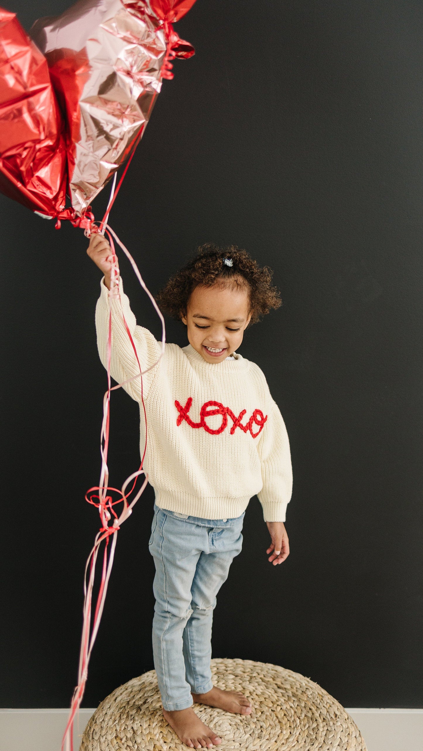 XOXO Hand Embroidered Sweater by Little Joy Co., product view 15