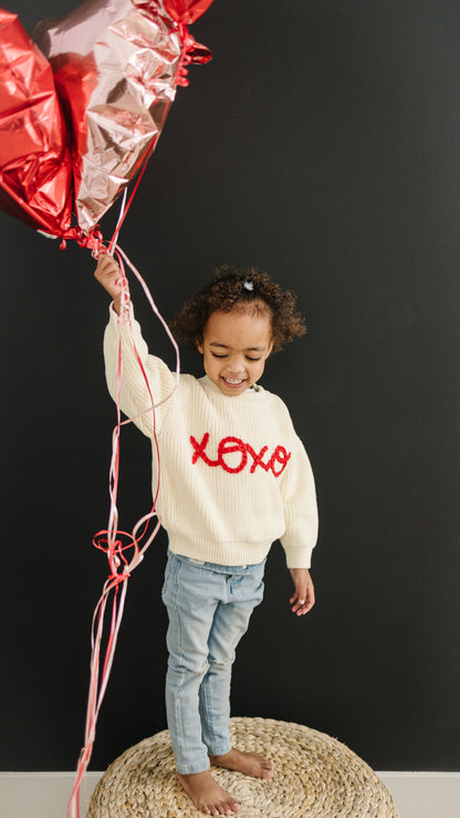 XOXO Hand Embroidered Sweater by Little Joy Co., product view 15
