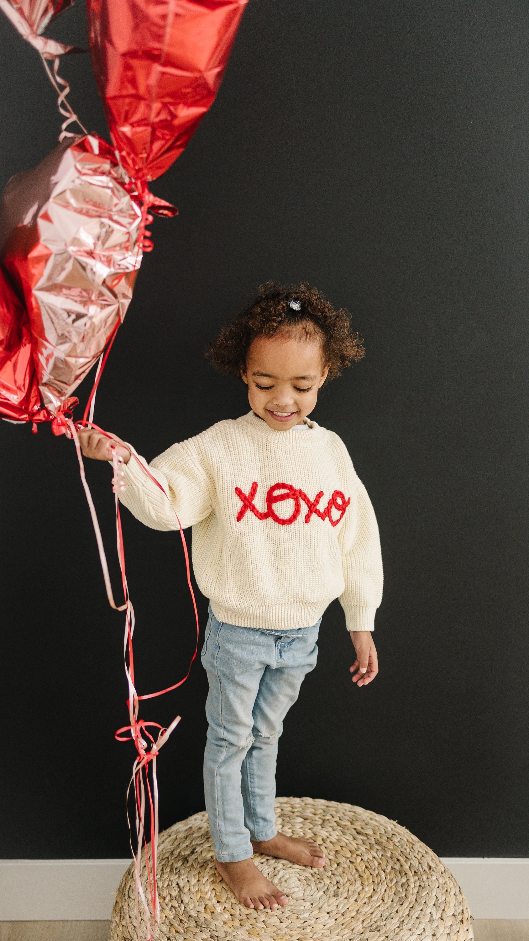 XOXO Hand Embroidered Sweater by Little Joy Co., product view 14