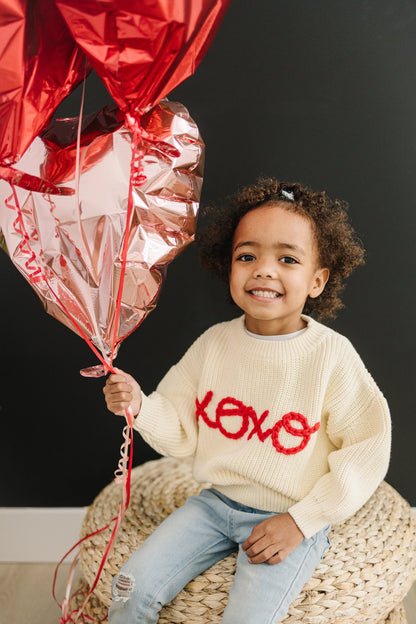 XOXO Hand Embroidered Sweater by Little Joy Co., product view 11