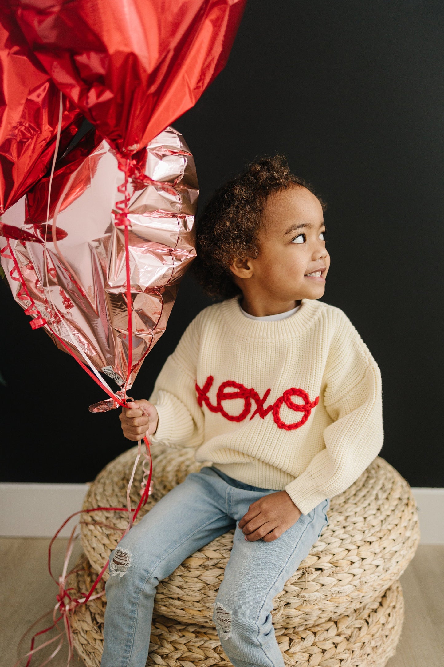 XOXO Hand Embroidered Sweater by Little Joy Co., product view 12