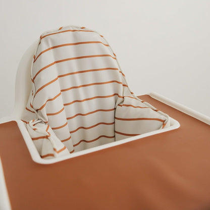 Camel Stripe Cushion Cover for IKEA Antilop Highchair by Little Joy Co., product view 3